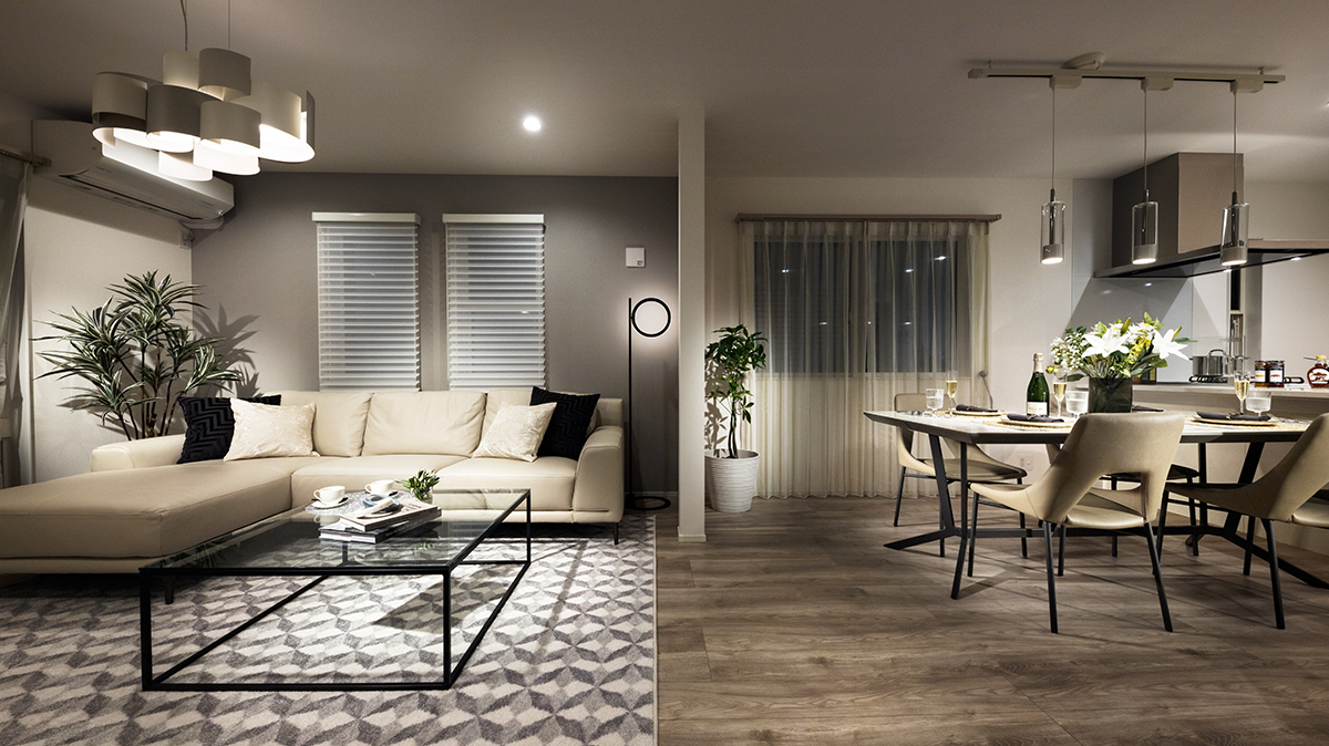 LIVING DINING KITCHEN
